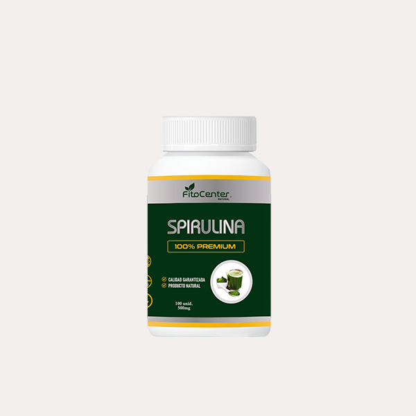 FRASCO DE SPIRULINA CAPSULAS 2025