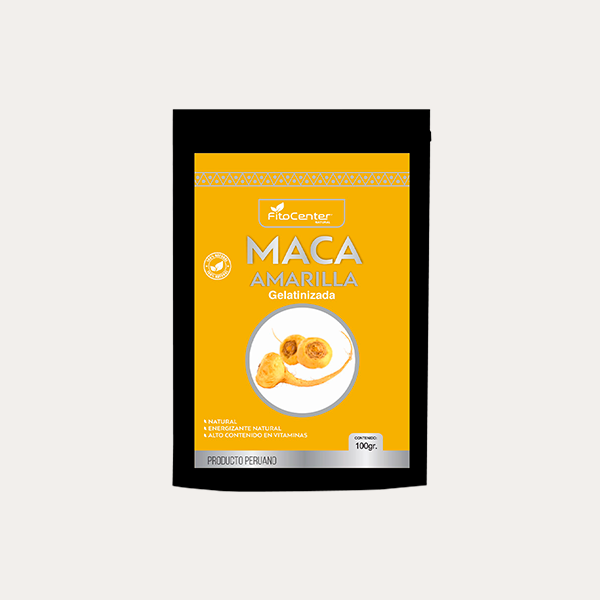 SOBRE DE MACA AMARILLA 100G 2025